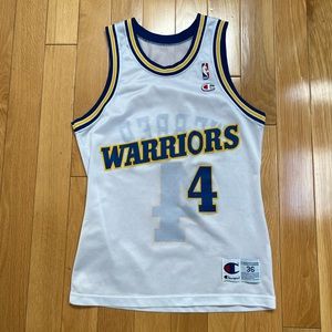 ❗️VTG Golden State Warriors Chris Webber Champion Jersey Size 36/S (White)❗️